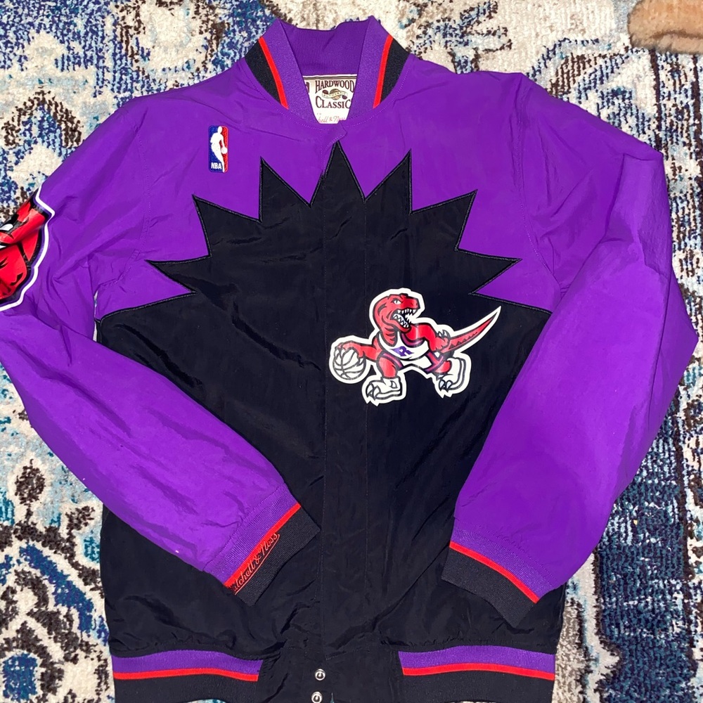 Authentic Mitchell and Ness Raptors Jacket
